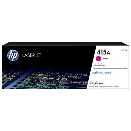 Hewlett Packard - HP Laser Toner Cartridge Magenta 415A W2033A