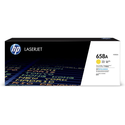 Hewlett Packard - HP Laser Toner Cartridge Yellow 658A W2002A