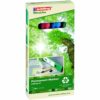 Shop the Edding 21 EcoLine Permanent Markers in assorted colours perfect for vibrant and long-lasting marking. This pack of 4 eco-friendly markers is ideal for artists crafters and office use.