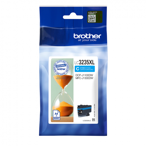 Brother Inkjet Cartridge Cyan 5k Lc 3235xlc Lc3235xlc Fusion Office