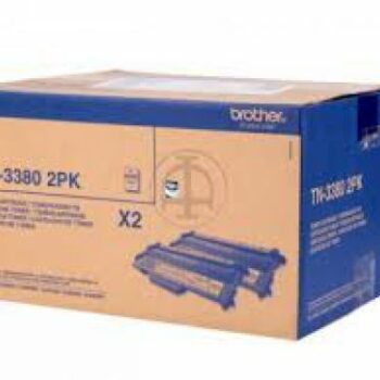 Brother Laser Toner Cartridges Black Tn 3380 Twinpack Tn3380twin Fusion Office