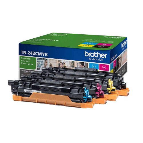 Brother Laser Toner Cartridges Multipack Tn 243cmyk Tn243cmyk Fusion Office