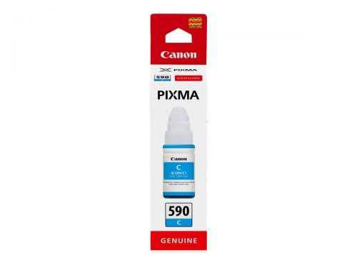 Canon Inkjet Cartridge Gi 590c Cyan 70ml 1604c001 Fusion Office