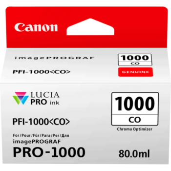 Canon Inkjet Cartridge Pfi 1000co Chroma Optimiser 80ml 0556c001 Fusion Office