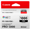 Canon Inkjet Cartridge Pfi 1000pbk Photo Black 80ml 0546c001 Fusion Office