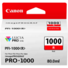 Canon Inkjet Cartridge Pfi 1000r Red 80ml 0554c001 Fusion Office