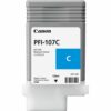 Canon Inkjet Cartridge Pfi 107c Cyan 130ml 6706b001aa Fusion Office