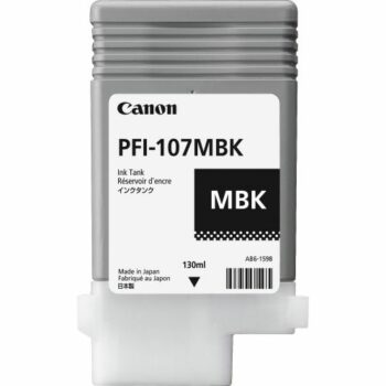 Canon Inkjet Cartridge Pfi 107mbk Matte Black 130ml 6704b001aa Fusion Office
