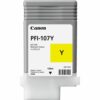 Canon Inkjet Cartridge Pfi 107y Yellow 130ml 6708b001aa Fusion Office