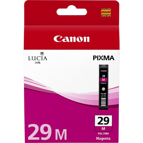 Canon Inkjet Cartridge Pgi 29m Magenta 36ml 4874b001 Fusion Office