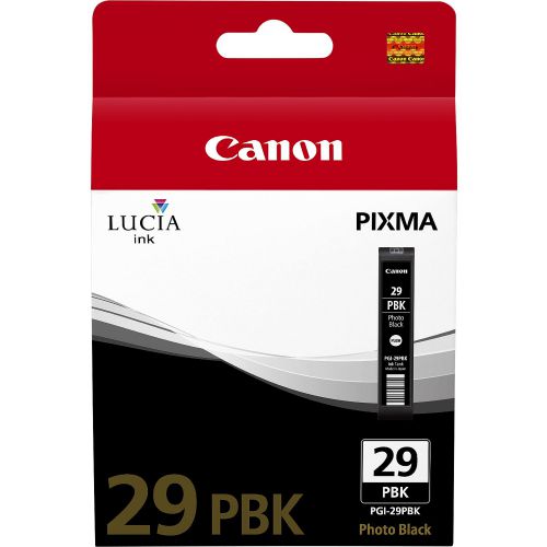 Canon Inkjet Cartridge Pgi 29pbk Photo Black 36ml 4869b001 Fusion Office