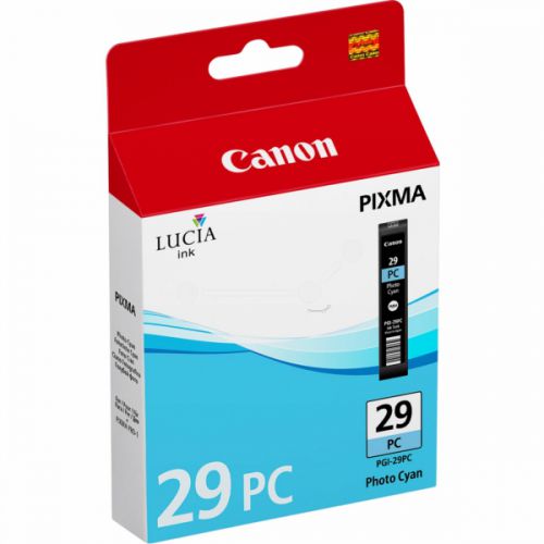 Canon Inkjet Cartridge Pgi 29pc Photo Cyan 36ml 4876b001 Fusion Office