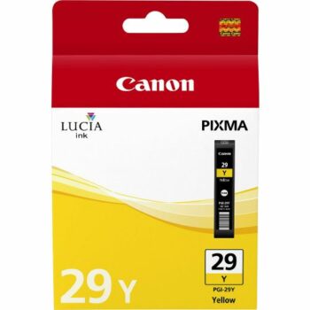 Canon Inkjet Cartridge Pgi 29y Yellow 36ml 4875b001 Fusion Office