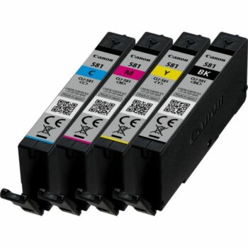 Canon Inkjet Cartridges Cli 581 Cmyk 4×56ml Multipack 2103c004 Fusion Office