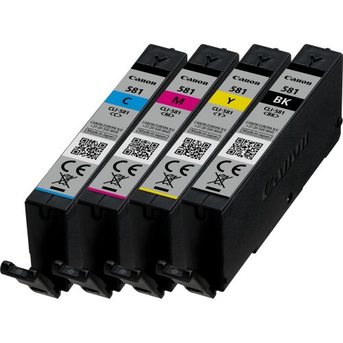 Canon Inkjet Cartridges Cli 581 Cmyk 4×56ml Multipack 2103c004 Fusion Office