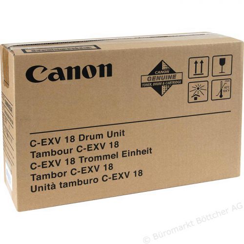 Canon Laser Drum Unit C Exv18 Black 0388b002aa Fusion Office