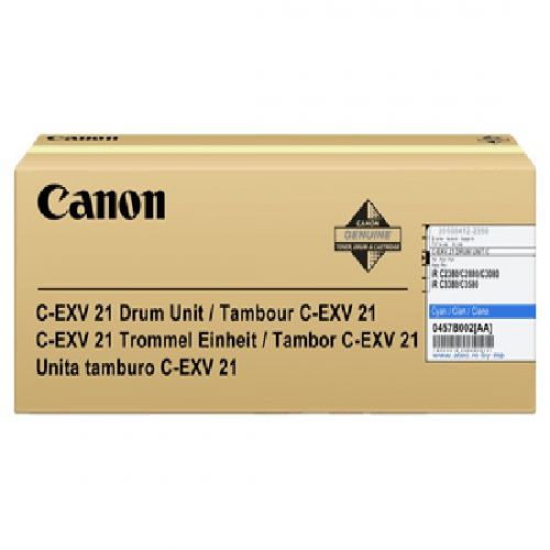 Canon Laser Drum Unit C Exv21 Cyan 0457b002ba Fusion Office