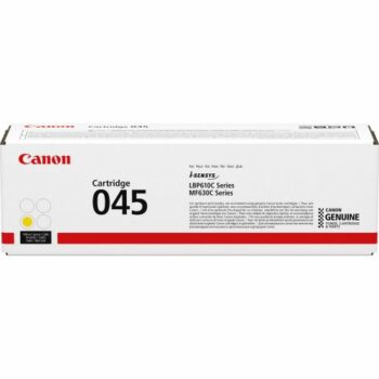 Canon Laser Toner Cartridge 045 Yellow 1239c002 Fusion Office
