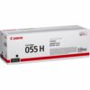 Canon Laser Toner Cartridge 055h Black 3020c002 Fusion Office