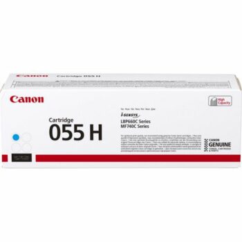 Canon Laser Toner Cartridge 055h Cyan 3019c002 Fusion Office