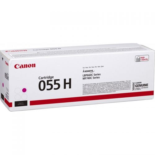 Canon Laser Toner Cartridge 055h Magenta 3018c002 Fusion Office