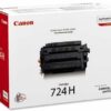 Canon Laser Toner Cartridge 724h Black 3482b002 Fusion Office
