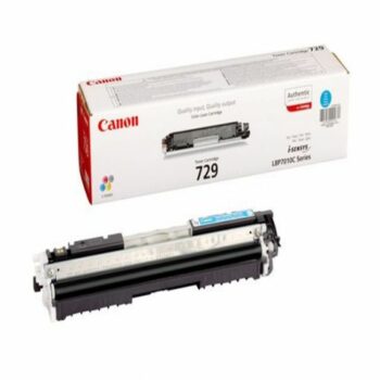 Canon Laser Toner Cartridge 729 Cyan 4369b002 Fusion Office