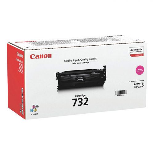 Canon Laser Toner Cartridge 732 Magenta 6261b002 Fusion Office