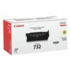 Canon Laser Toner Cartridge 732 Yellow 6260b002 Fusion Office