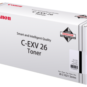 Canon Laser Toner Cartridge C Exv26 Cyan 1659b006 Fusion Office