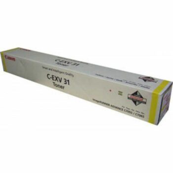 Canon Laser Toner Cartridge C Exv31 Yellow 2804b002 Fusion Office