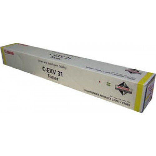 Canon Laser Toner Cartridge C Exv31 Yellow 2804b002 Fusion Office