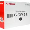 Canon Laser Toner Cartridge C Exv51 Black 0481c002 Fusion Office