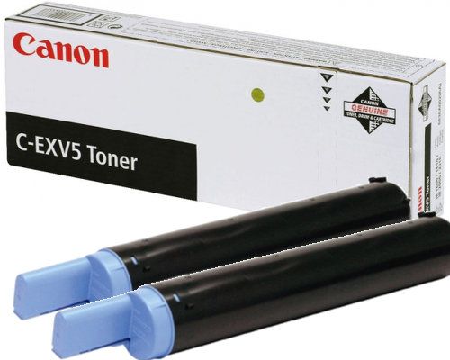 Canon Laser Toner Cartridges C Exv5 Black Twin Pack 6836a002 Fusion Office