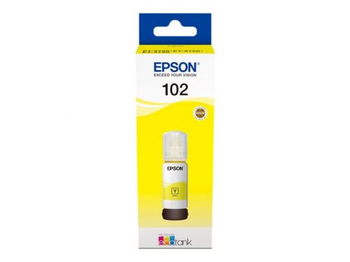 Epson Inkjet Cartridge 102 Ecotank Yellow 70ml C13t03r440 Fusion Office
