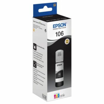 Epson Inkjet Cartridge 106 Photo Black 70ml C13t00r140 Fusion Office