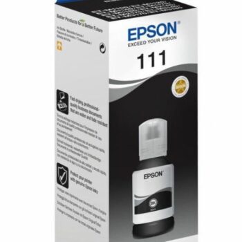 Epson Inkjet Cartridge 111 Ecotank Black 120ml C13t03m140 Fusion Office