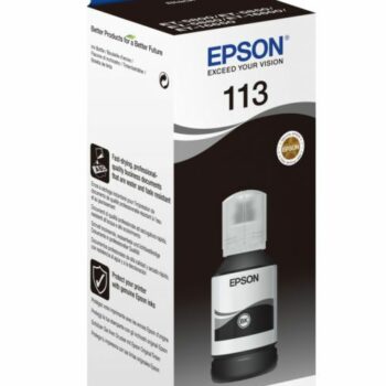Epson Inkjet Cartridge 113 Ecotank Pigment Black 127ml C13t06b140 Fusion Office