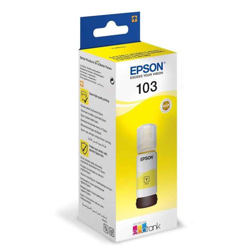 Epson Inkjet Cartridge 113 Ecotank Pigment Yellow 70ml C13t06b440 Fusion Office