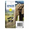 Epson Inkjet Cartridge 24 Yellow 5ml C13t24244012 Elephant Fusion Office