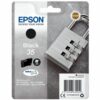Epson Inkjet Cartridge 35 Black 16ml C13t35814010 Padlock Fusion Office