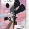 Epson Inkjet Cartridge 502 Black 5ml C13t02v14010 Fusion Office