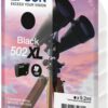 Epson Inkjet Cartridge 502xl Black 9ml C13t02w14010 Fusion Office