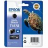 Epson Inkjet Cartridge T1578 Matte Black 26ml C13t15784010 Turtle Fusion Office