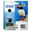 Epson Inkjet Cartridge T3241 Black 14ml C13t32414010 Puffin Fusion Office