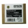 Epson Inkjet Cartridge T5801 Black 80ml C13t580100 Fusion Office