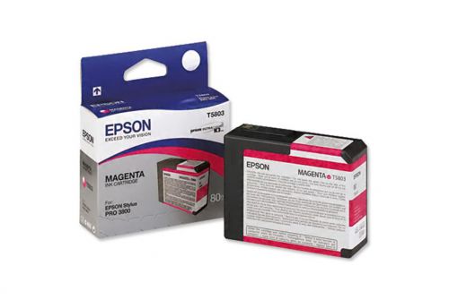 Epson Inkjet Cartridge T5803 Magenta 80ml C13t580300 Fusion Office