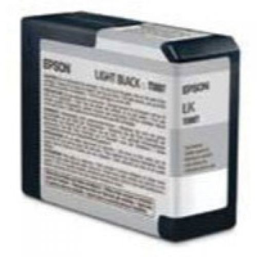 Epson Inkjet Cartridge T5807 Light Black 80ml C13t580700 Fusion Office
