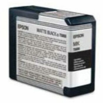Epson Inkjet Cartridge T5808 Matte Black 80ml C13t580800 Fusion Office