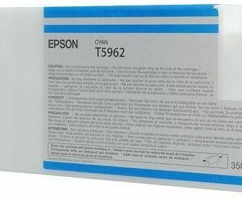 Epson Inkjet Cartridge T5962 Cyan 350ml C13t596200 Fusion Office